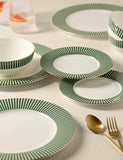 Hampton 12 piece bone china dinner set, UK version