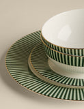Hampton 12 piece bone china dinner set, UK version