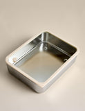 Large stainless steel food storage container - British product