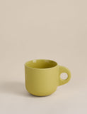 Small circular handle stoneware mug (British brand)