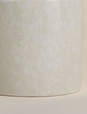Stoneware mug with a flower-shaped handle - British product