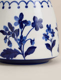 Floral Tapered Stoneware Mug - British product