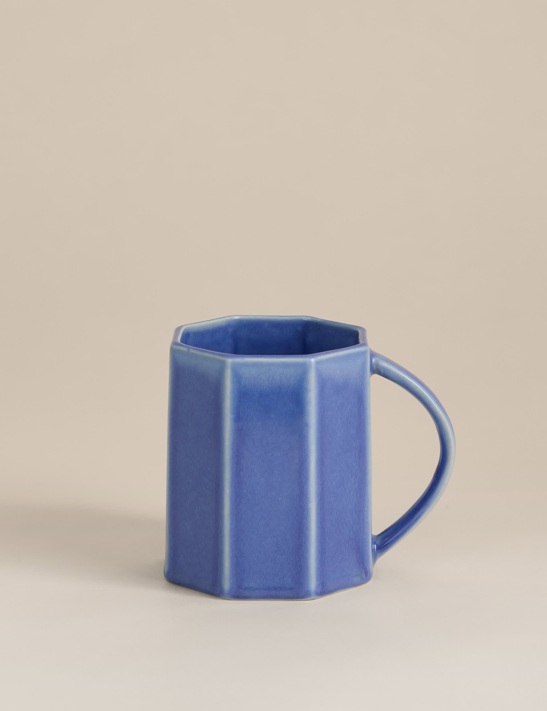 Panelled tankard mug, imported from the UK