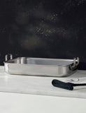 M&S stainless steel roasting tray (British brand)