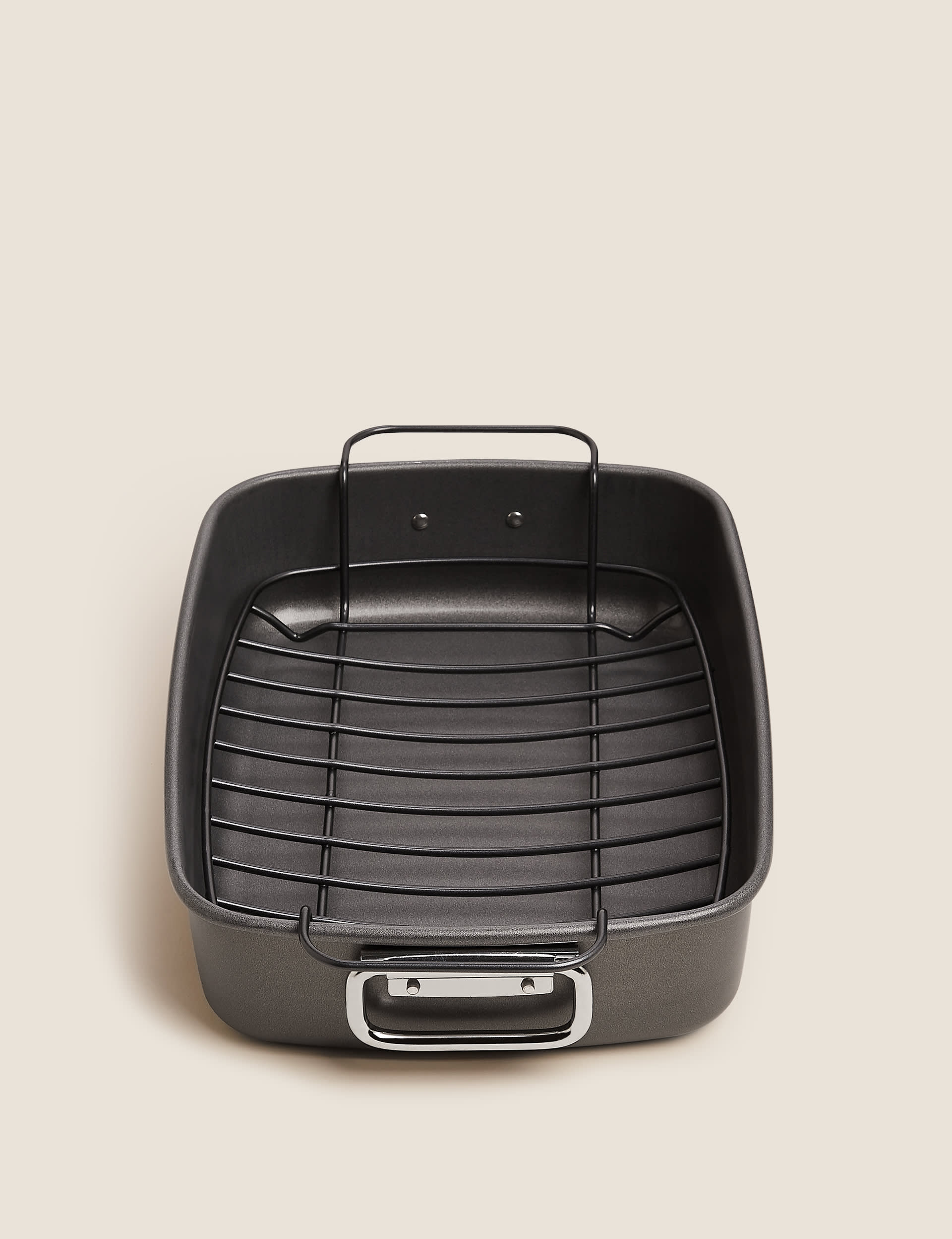 Non-stick carbon steel roast rack 35cm - British product
