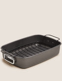 Non-stick carbon steel roast rack 35cm - British product
