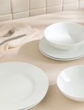Maxim porcelain 12 piece dinner set, imported from the UK