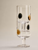 Dot wine glasses set of two, imported from the UK