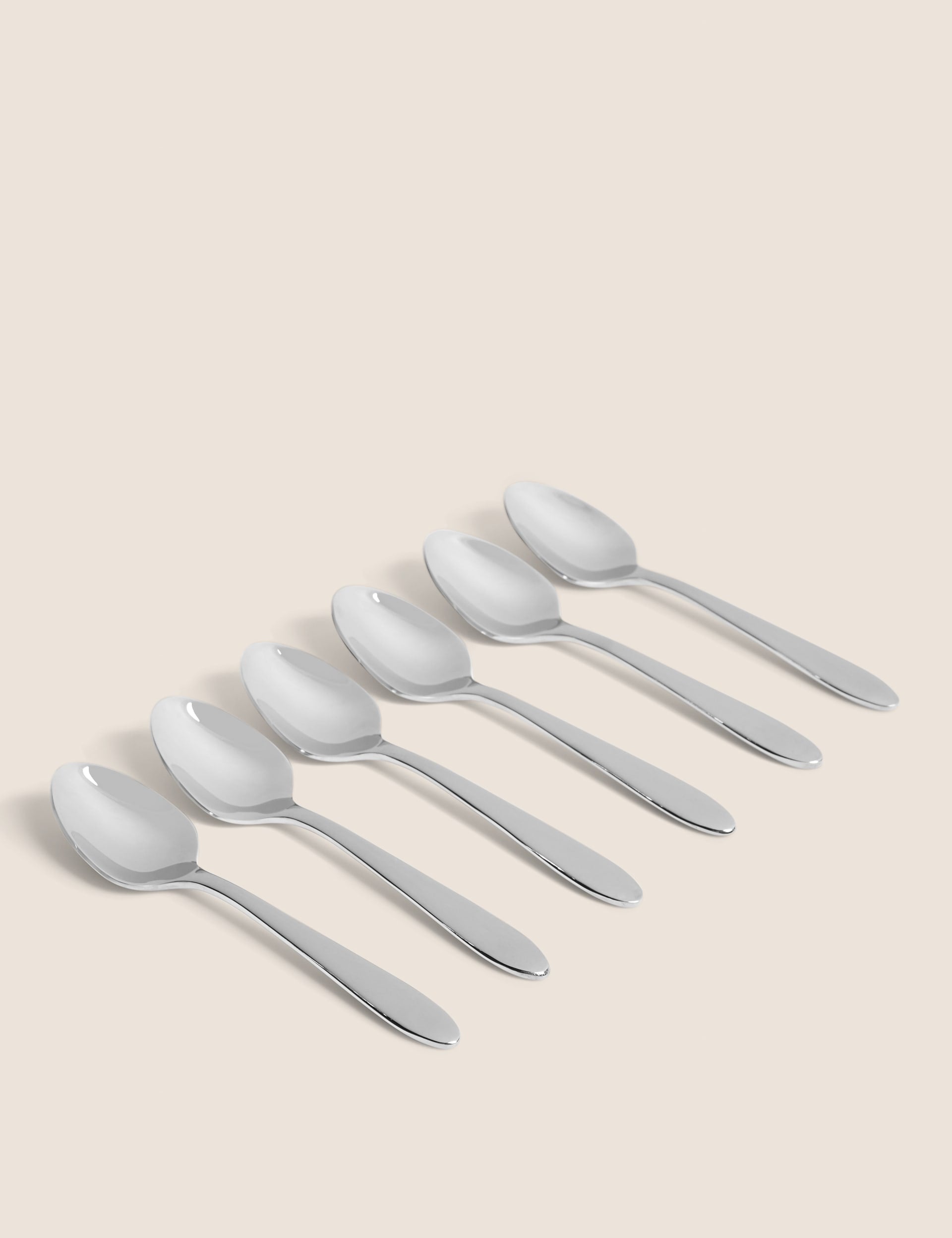 Maxim set of 6 stainless steel teaspoons, imported from the UK