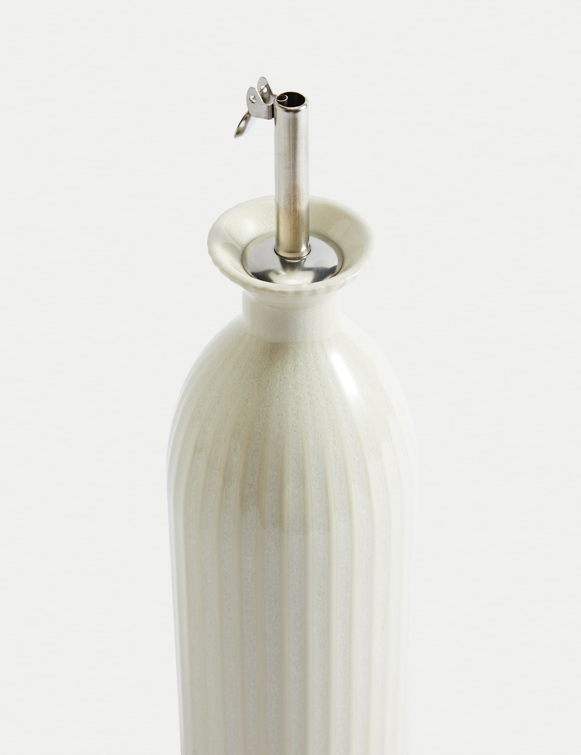 M&S Ribbed Oil & Vinegar Pourer