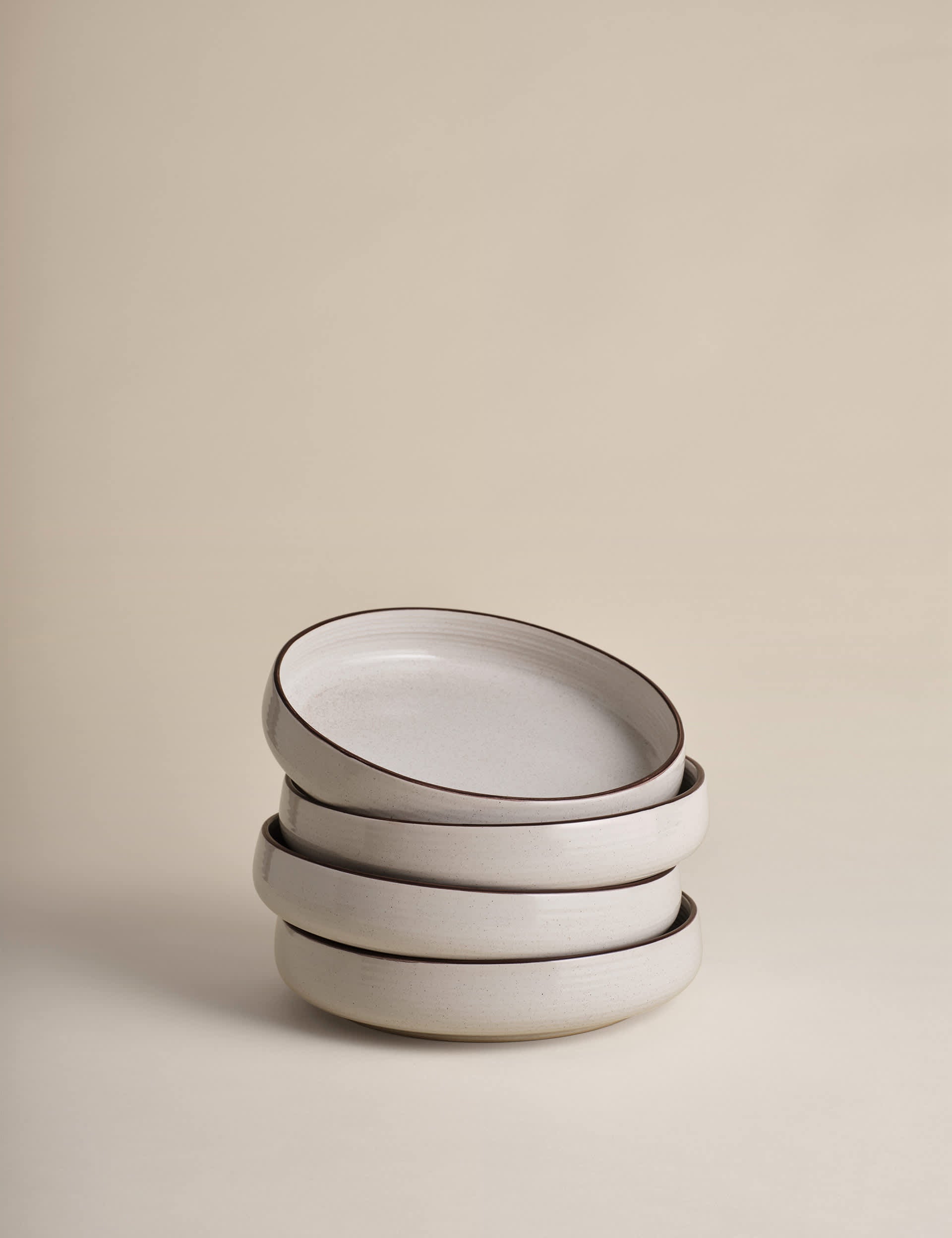 Michigan Rim pasta bowls set of 4 - British product