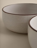 Set of 4 Michigan Rim cereal bowls, imported from the UK