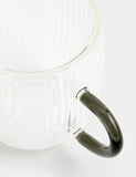 Set of 2 Ribbed Mugs