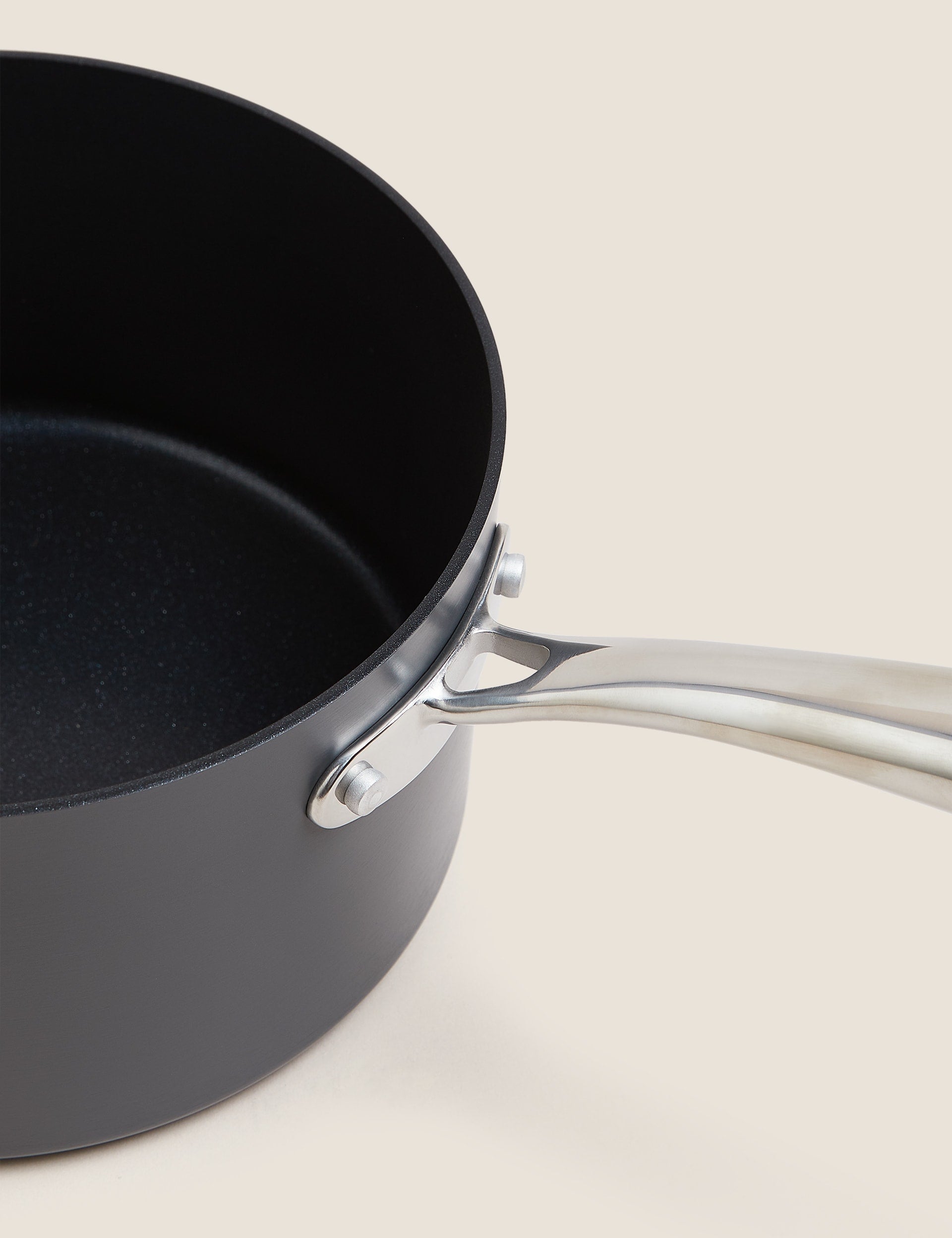 3 piece hard anodised pan set, UK version