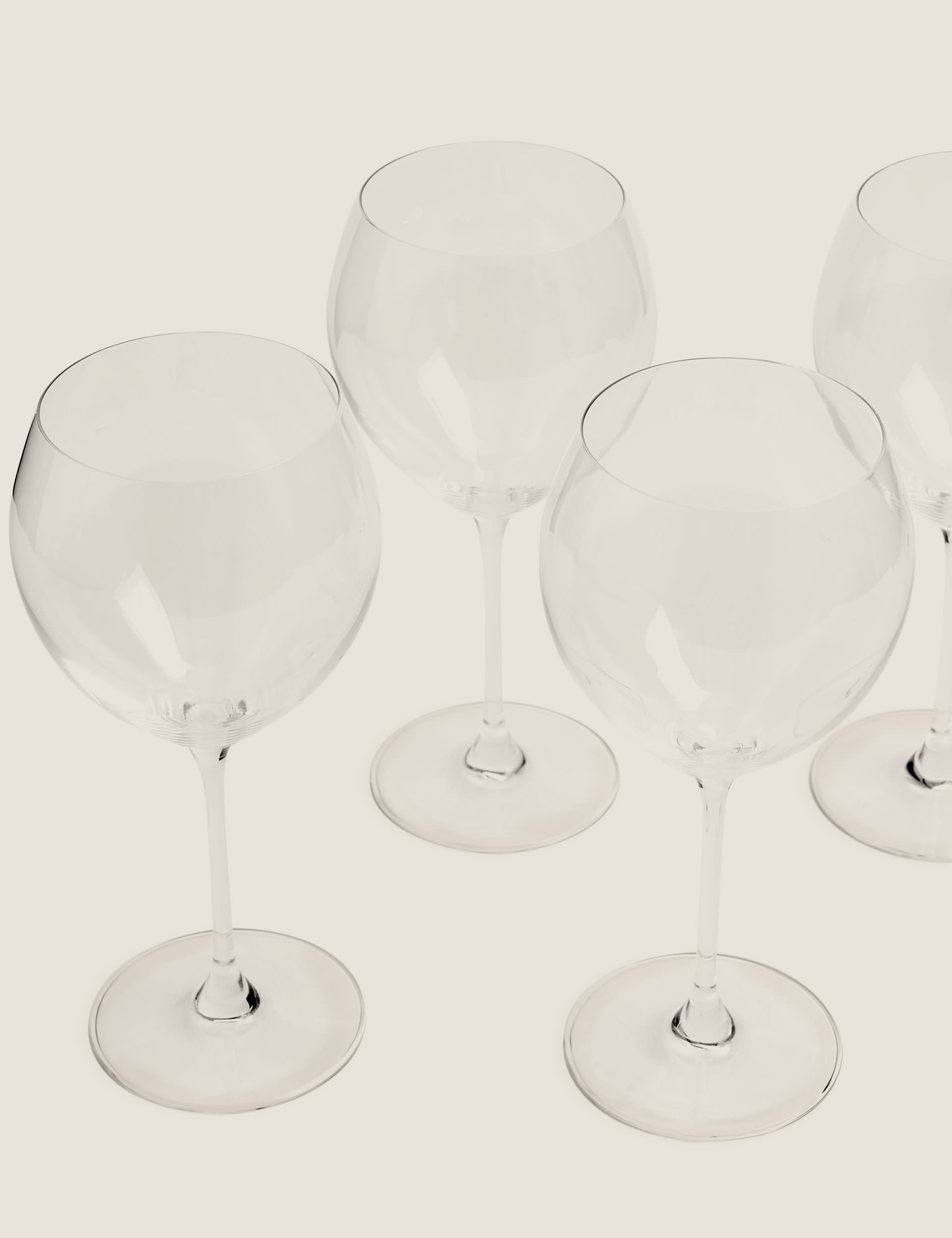 Sommelier's Edit set of 4 red wine glasses 25cm, UK version