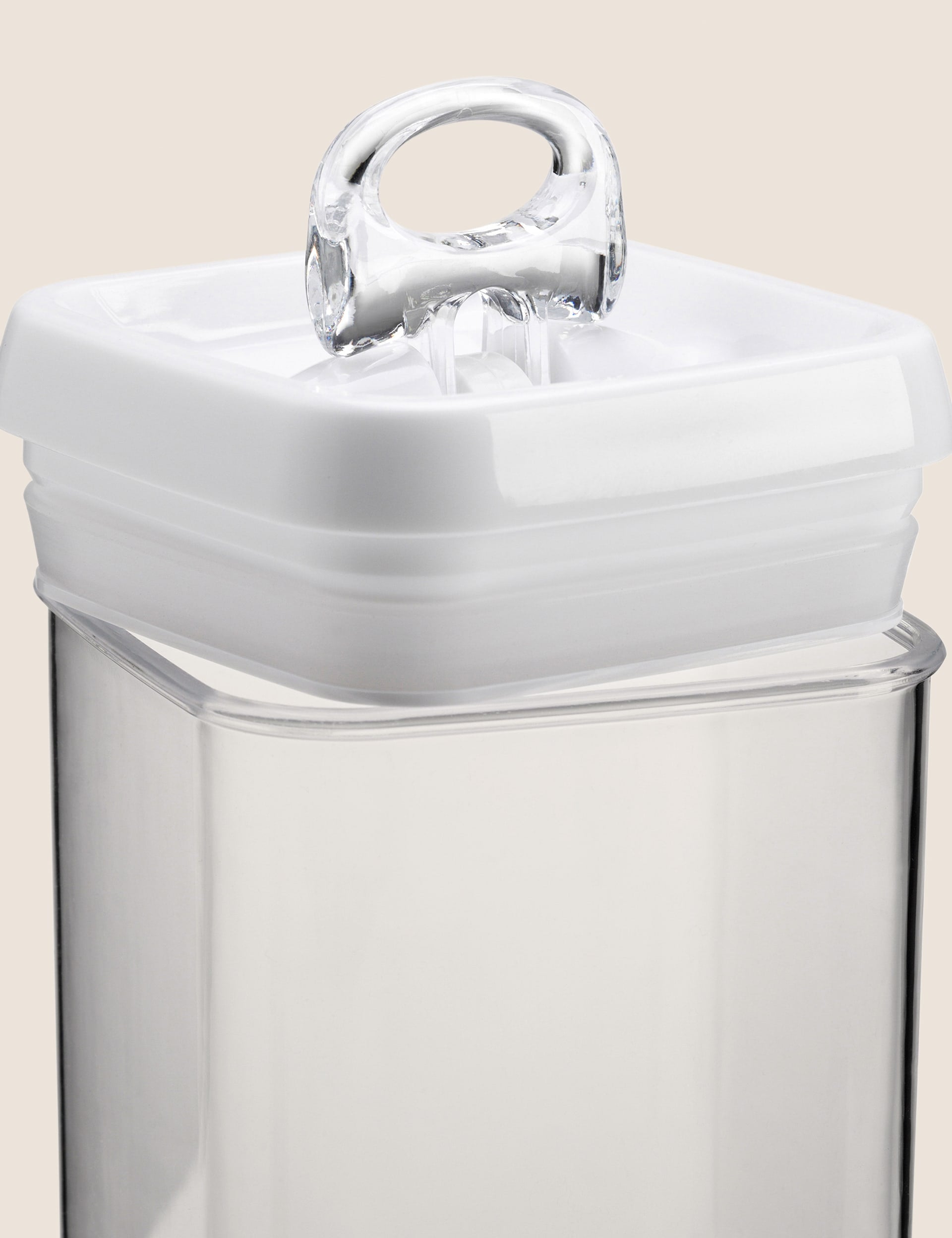 0.8L rectangular flip-tight food storage container, imported from the UK