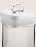 0.8L rectangular flip-tight food storage container, imported from the UK