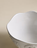 Spring Meadow footed serving bowl stoneware - British product