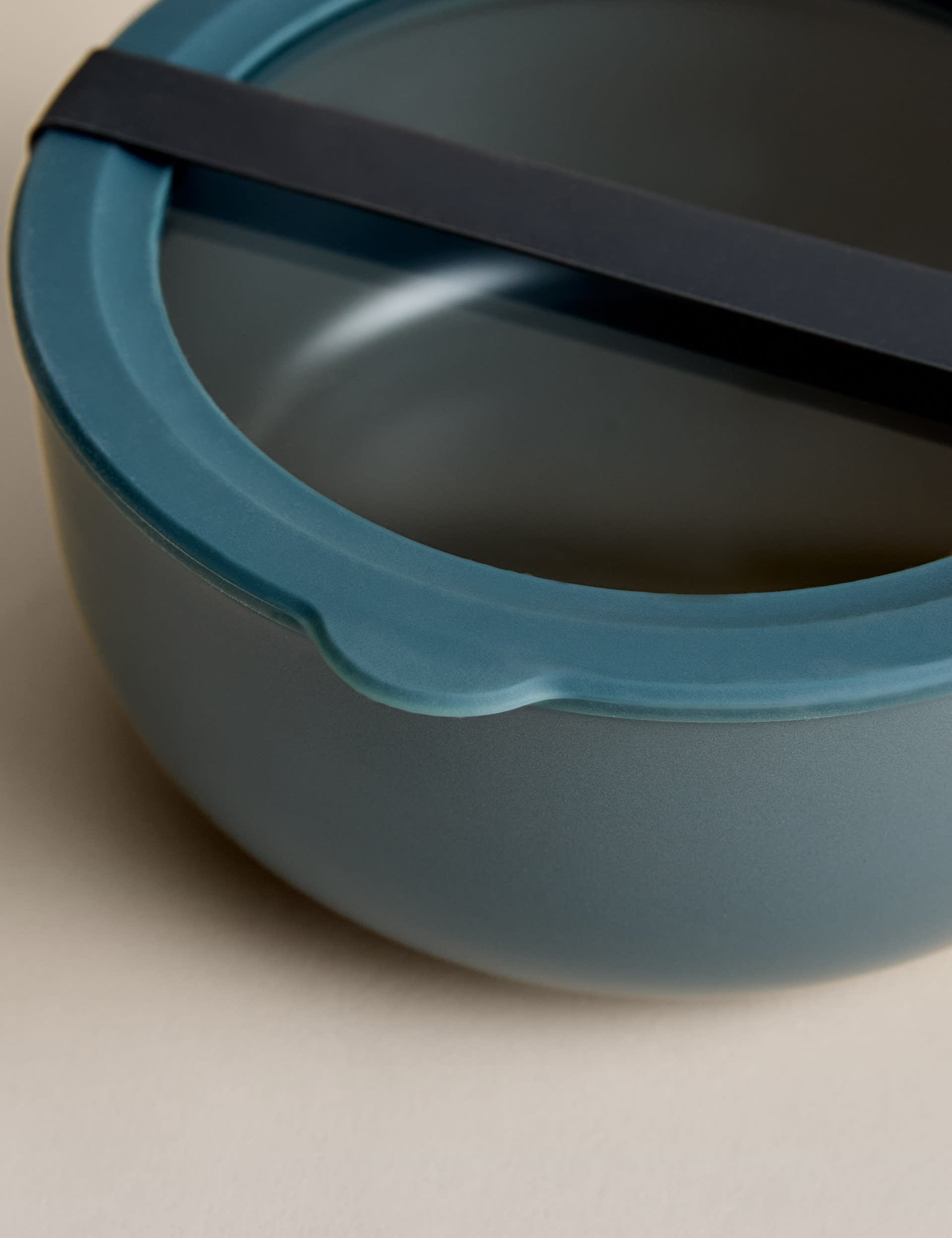 Ceramic Storage Container with Glass Lid