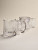 Celine Set of 4 Ribbed Tumblers
