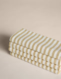 Cotton and Linen Thin Stripe Napkins Set of 4 (British brand)