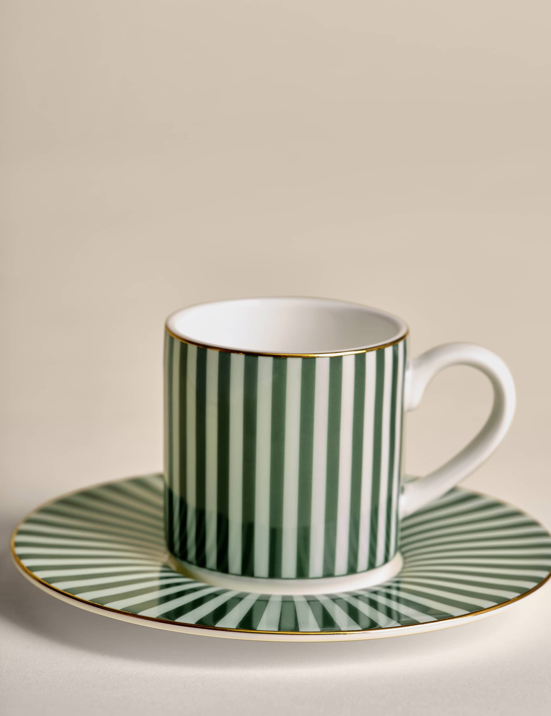 Hampton espresso cup and saucer set, UK version