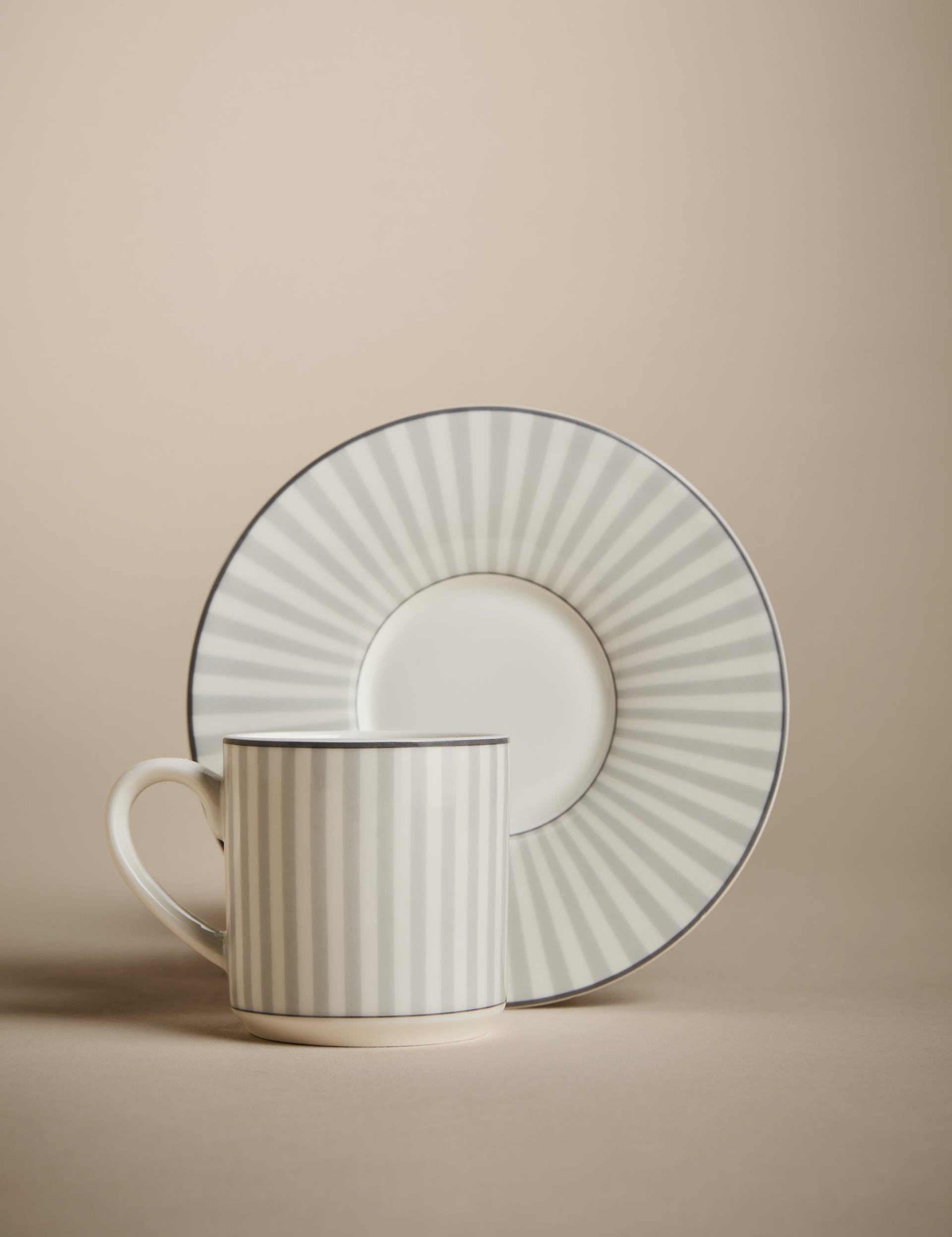 Hampton espresso cup and saucer set, UK version