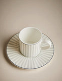Hampton espresso cup and saucer set, UK version