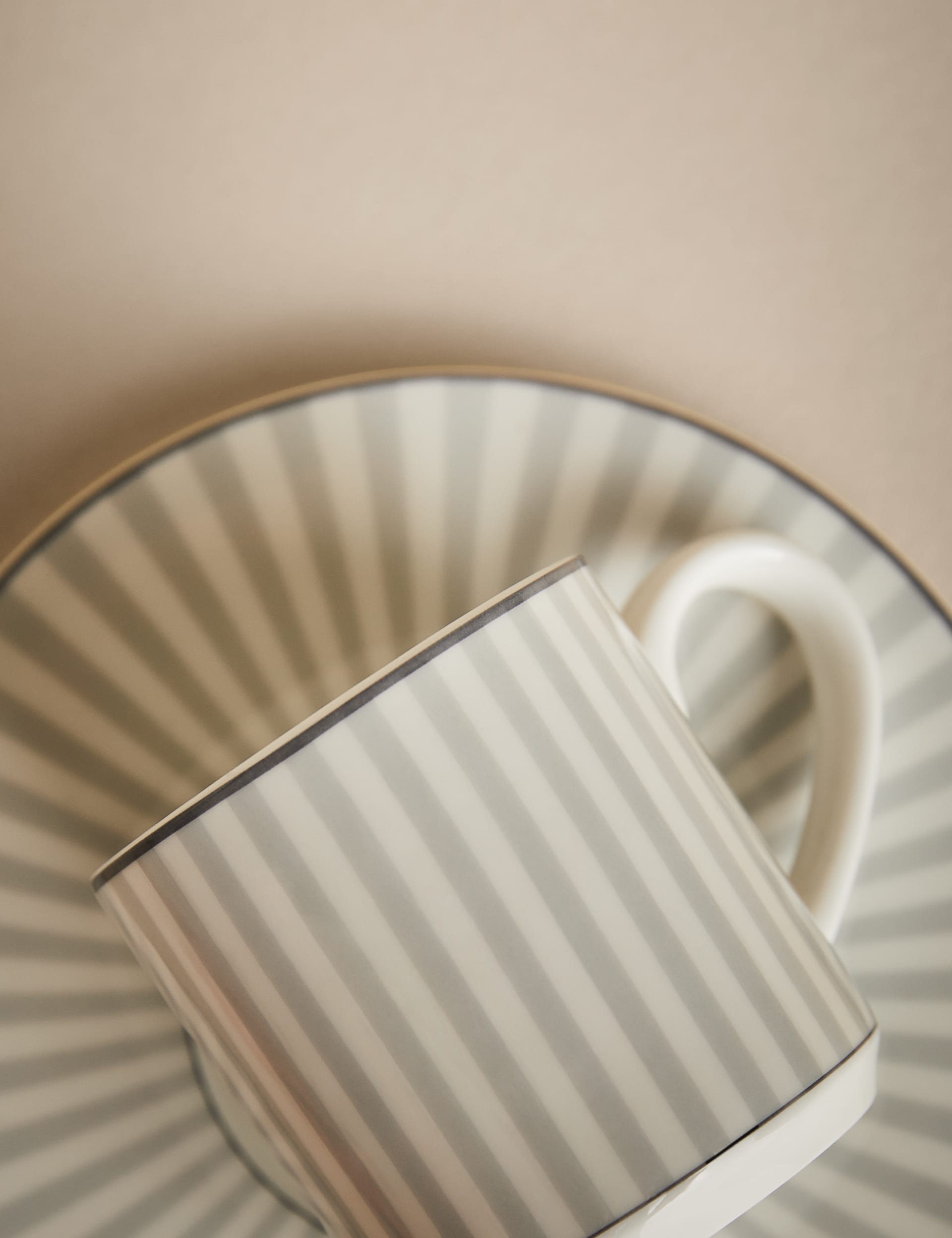 Hampton espresso cup and saucer set, UK version