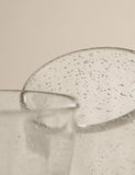Bubble wine glasses set of 2 with captured bubbles, UK version