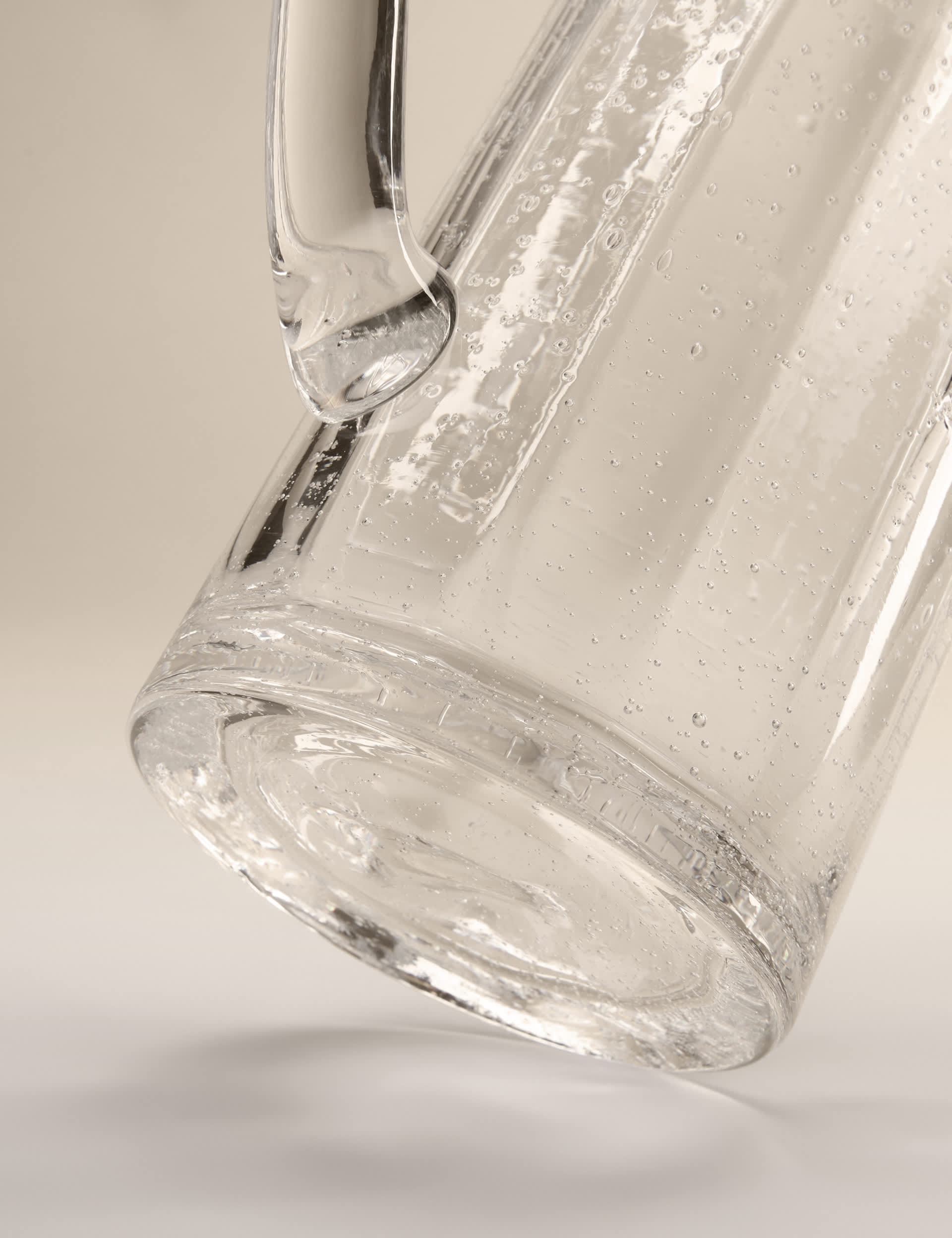 Bubble jug glass 26cm, imported from the UK