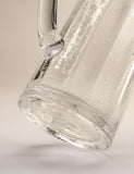 Bubble jug glass 26cm, imported from the UK