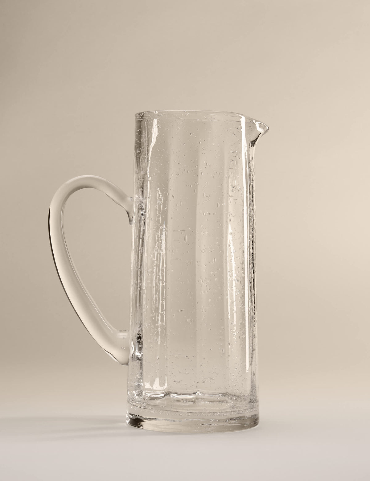 Bubble jug glass 26cm, imported from the UK