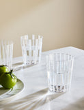 M&S striped tumblers set of 4, UK version