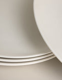 Set of four porcelain dinner plates from the UK - British product