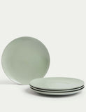 M&S Set of 4 Stoneware Dinner Plates