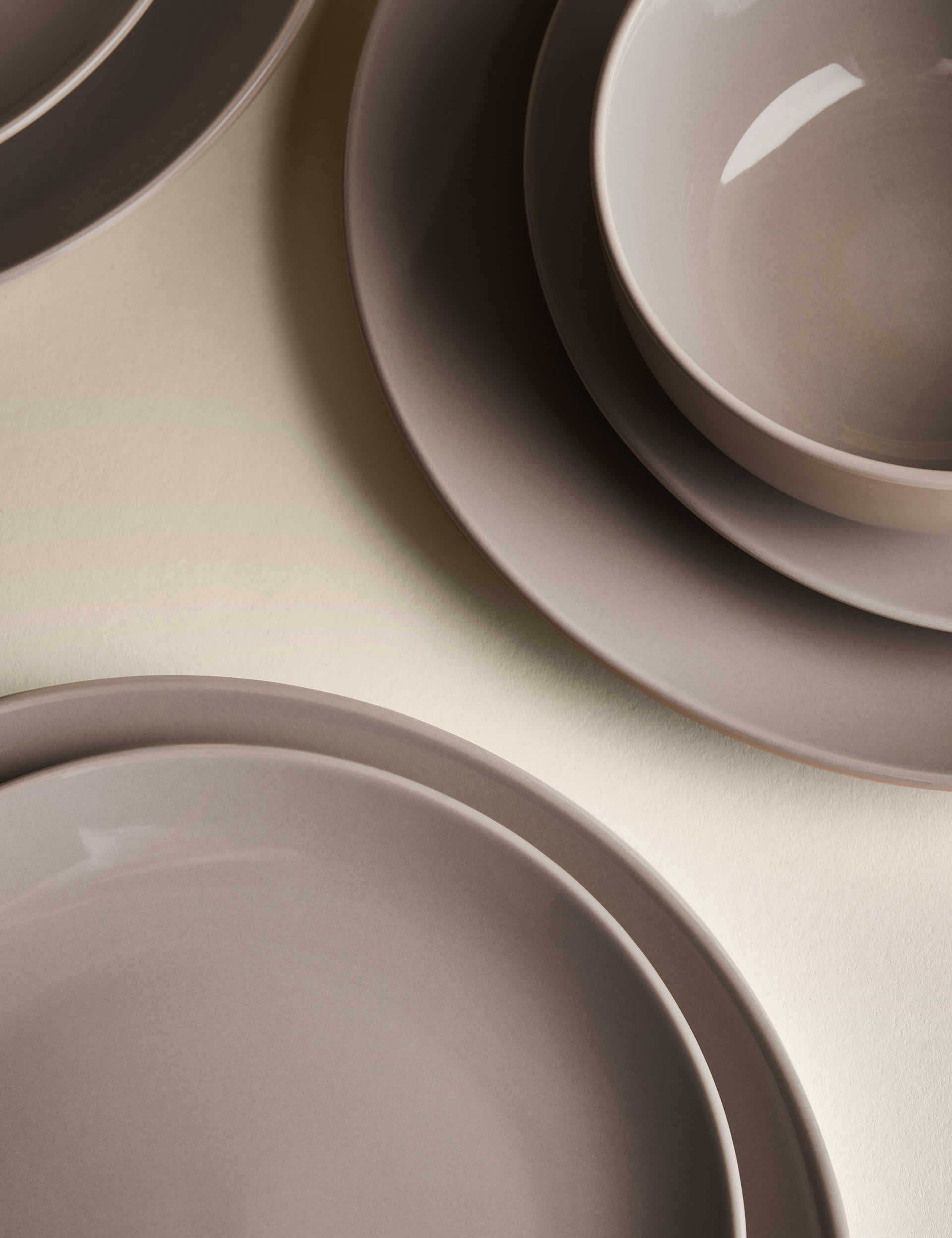 M&S 12-piece stoneware dinner set, imported from the UK