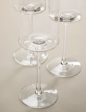 Set of 4 straight sided wine glasses, UK version