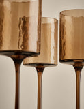 Hammered wine glasses set of 4, UK version