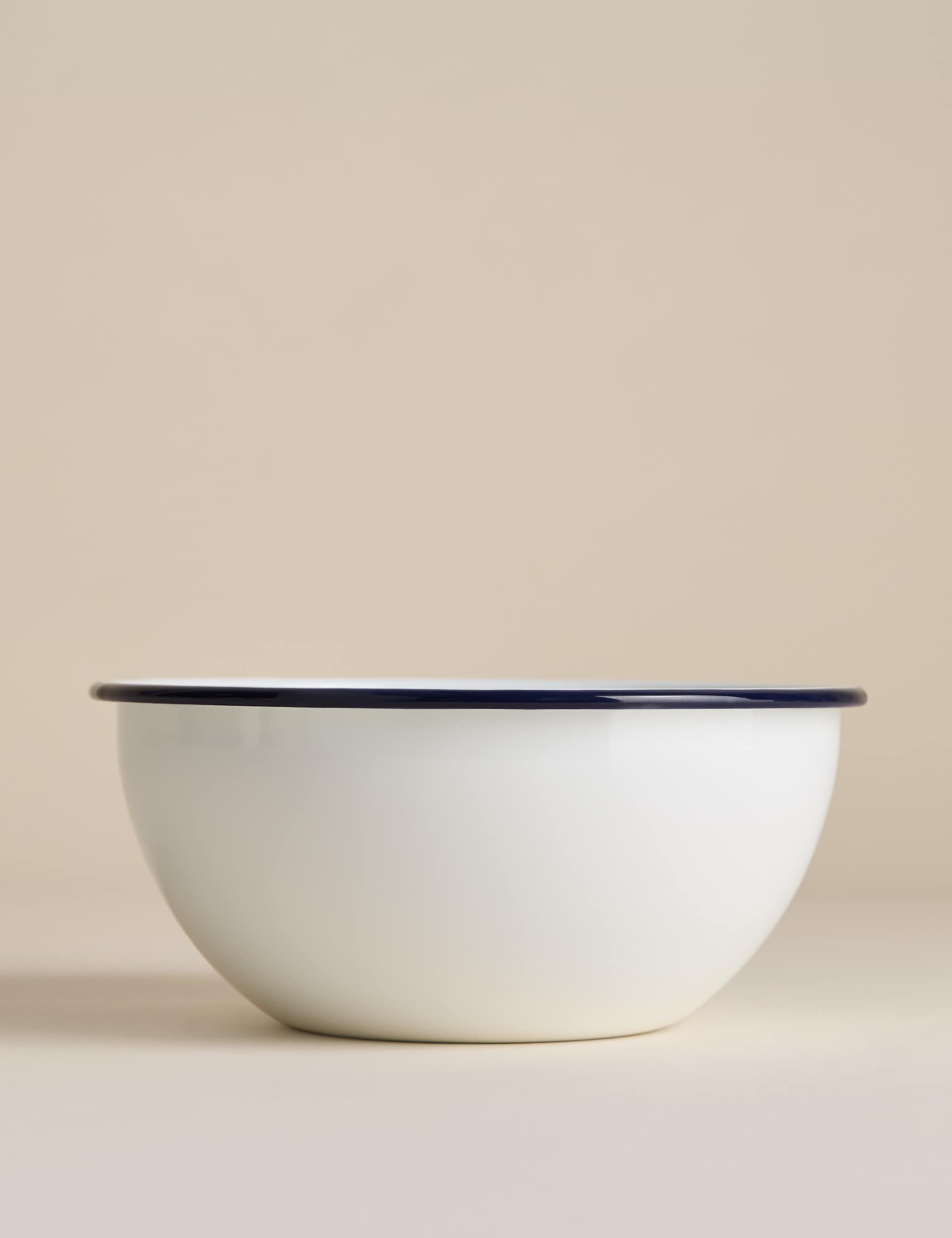 M&S Enamel 20cm Mixing Bowl