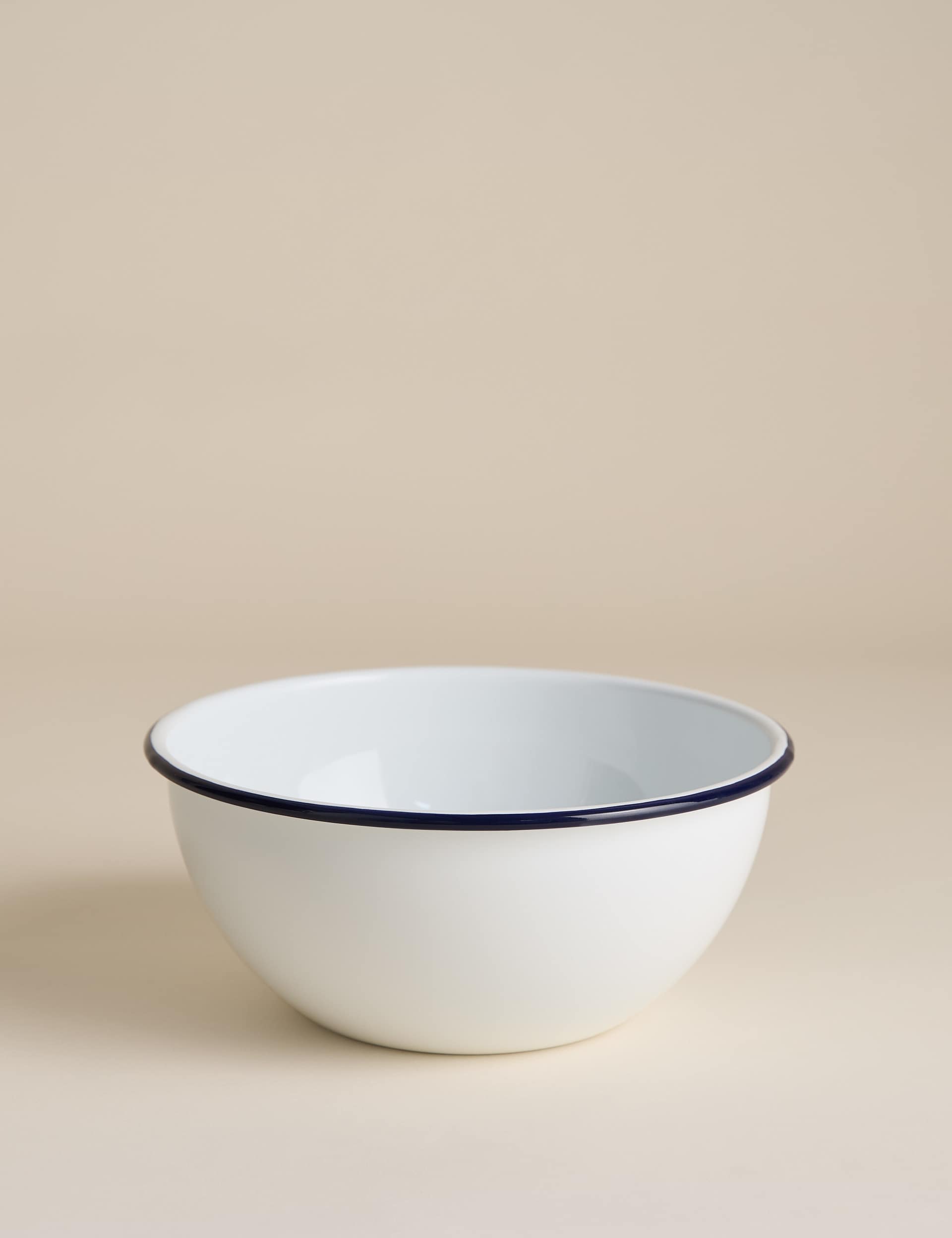 Enamel mixing bowl 20cm - British product