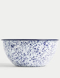 Enamel 24cm mixing bowl - British product