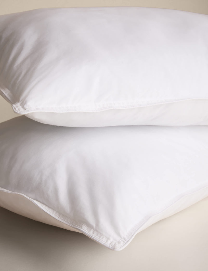Pure cotton medium pillows (British brand)