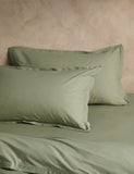 M&S X Fired Earth washed cotton Oxford pillowcases 2 pack - British product