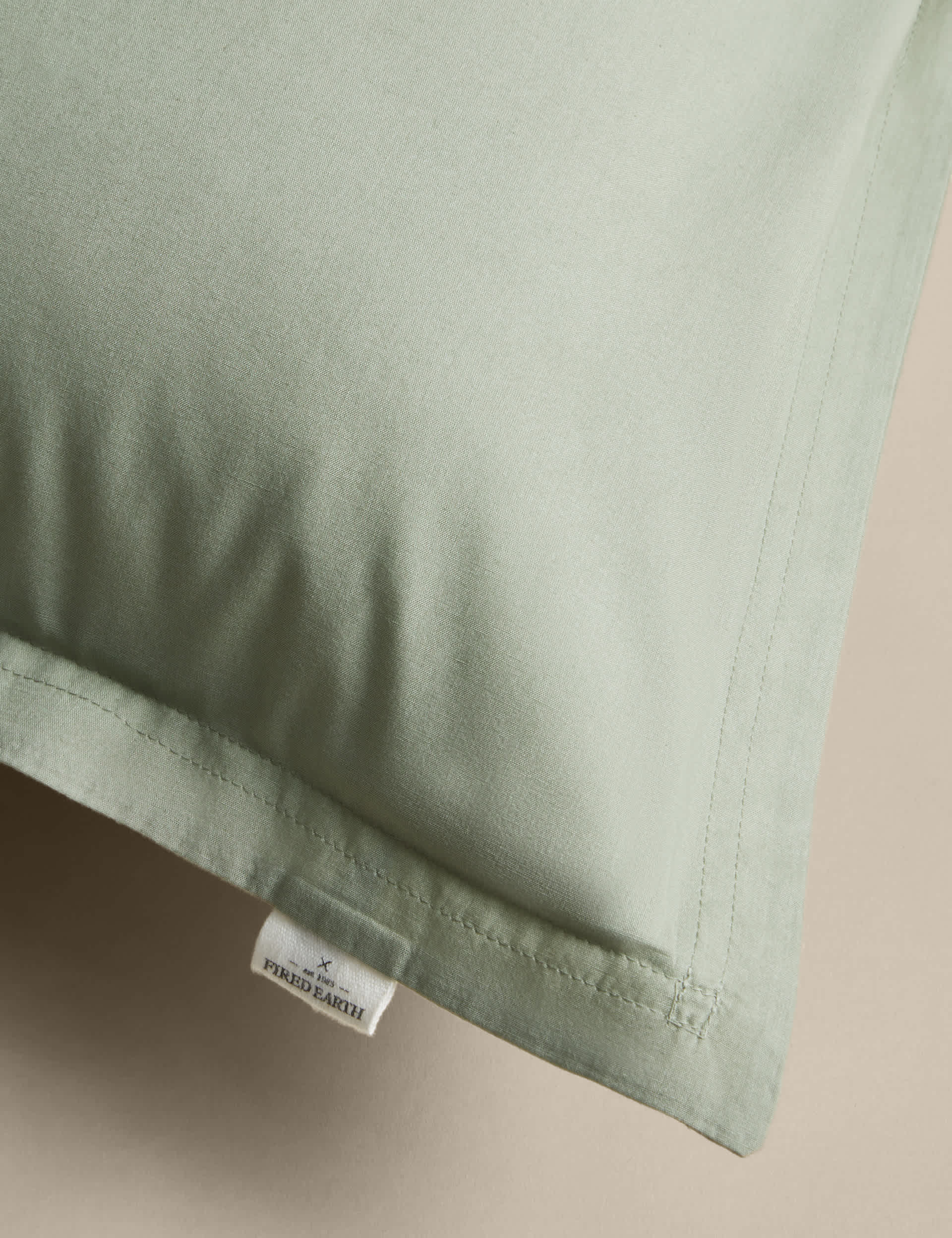 M&S X Fired Earth washed cotton Oxford pillowcases 2 pack - British product