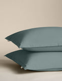 M&S X Fired Earth washed cotton Oxford pillowcases 2 pack - British product