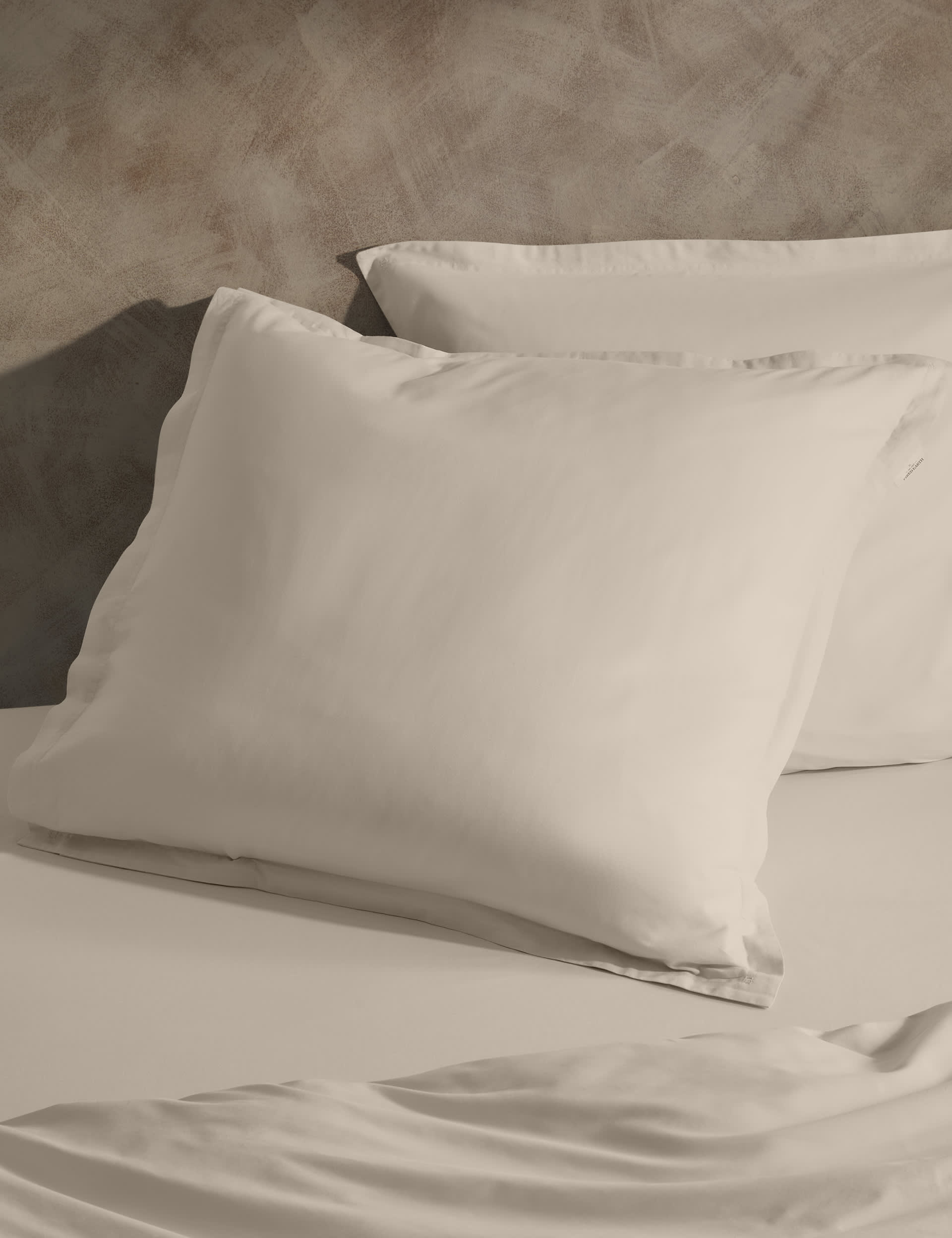 M&S X Fired Earth washed cotton square pillowcases 2 pack (British brand)