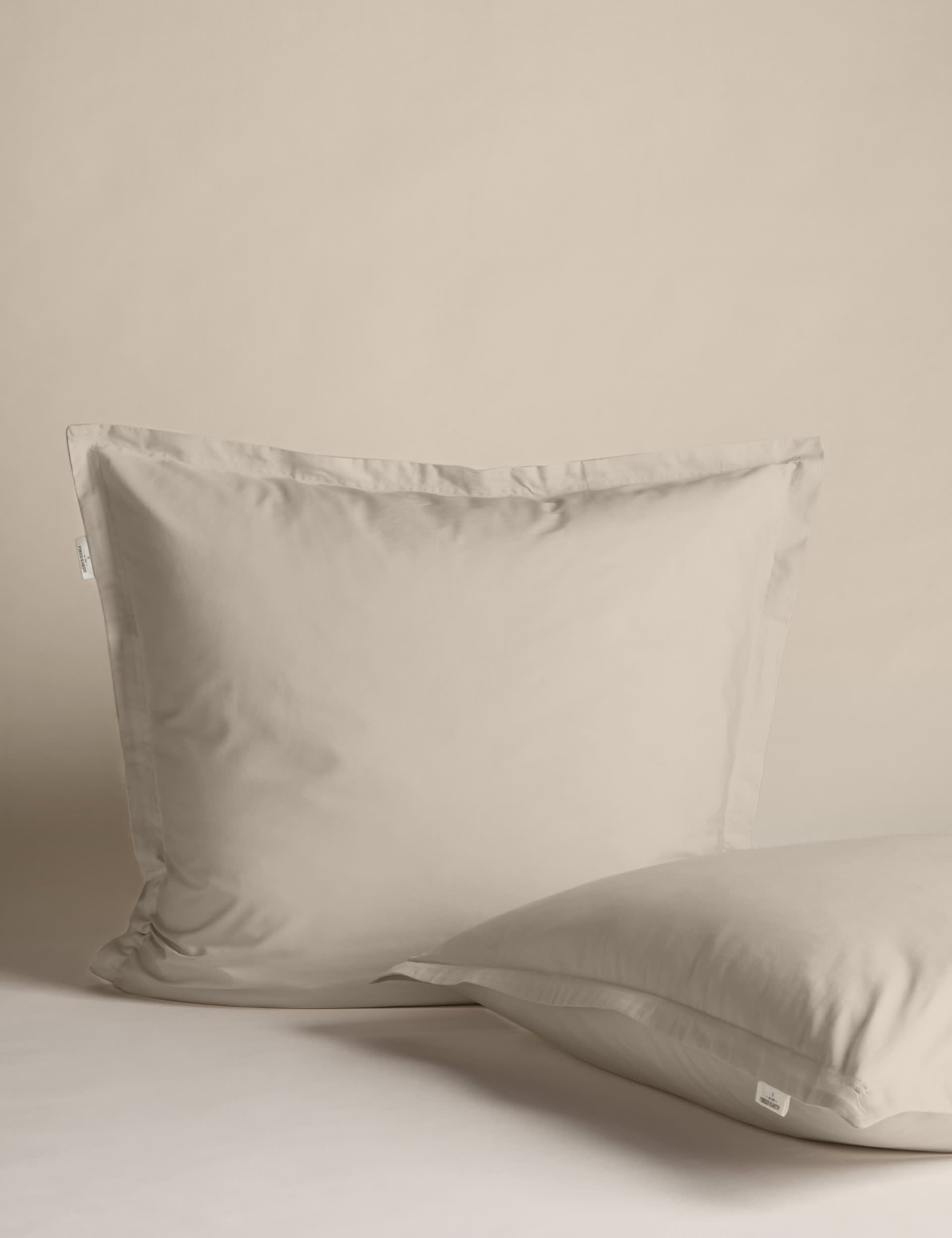 M&S X Fired Earth washed cotton square pillowcases 2 pack (British brand)