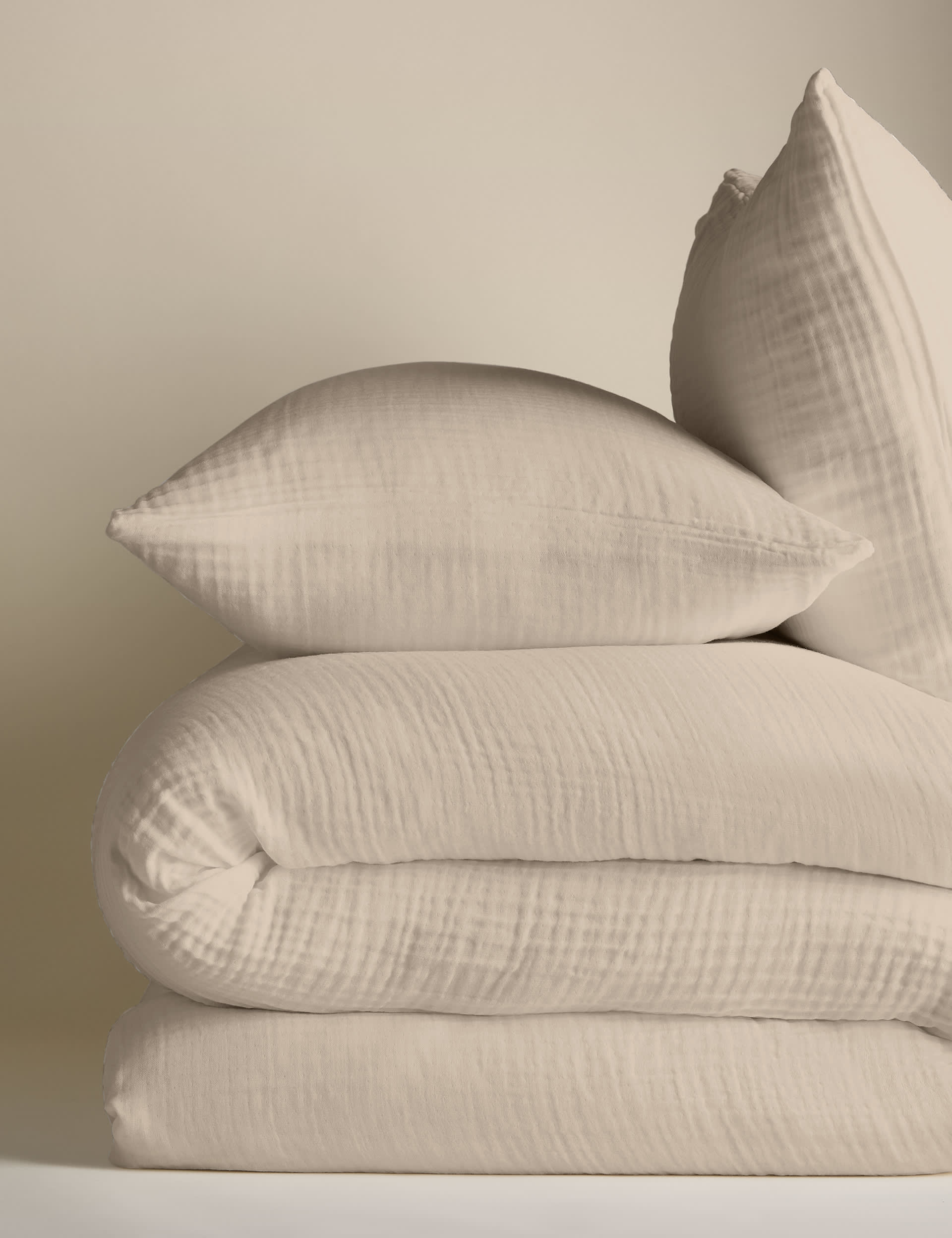 Pure Cotton Muslin Bedding Set