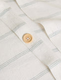 M&S Linen Rich Striped Jacquard Bedding Set